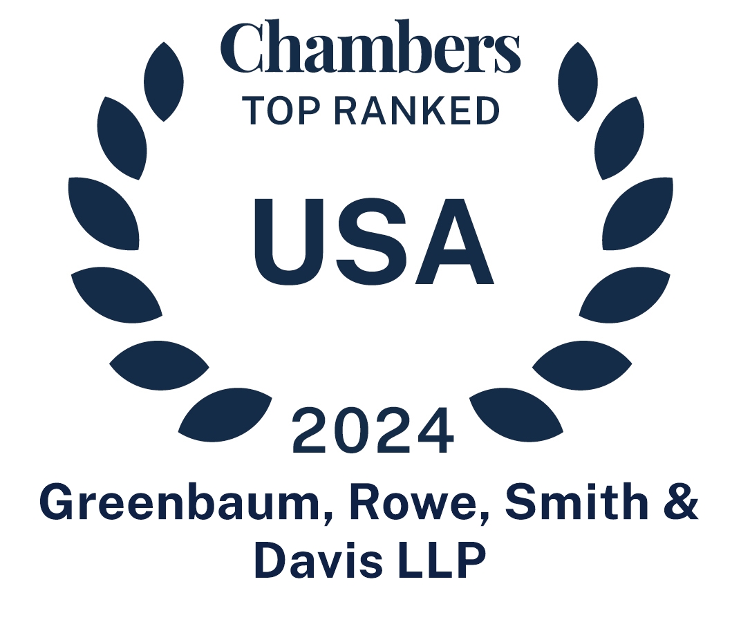 Greenbaum, Rowe, Smith & Davis LLP Ranked in Chambers 2024